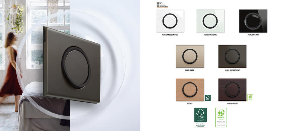 Différente finitions Matière Céliane 2024