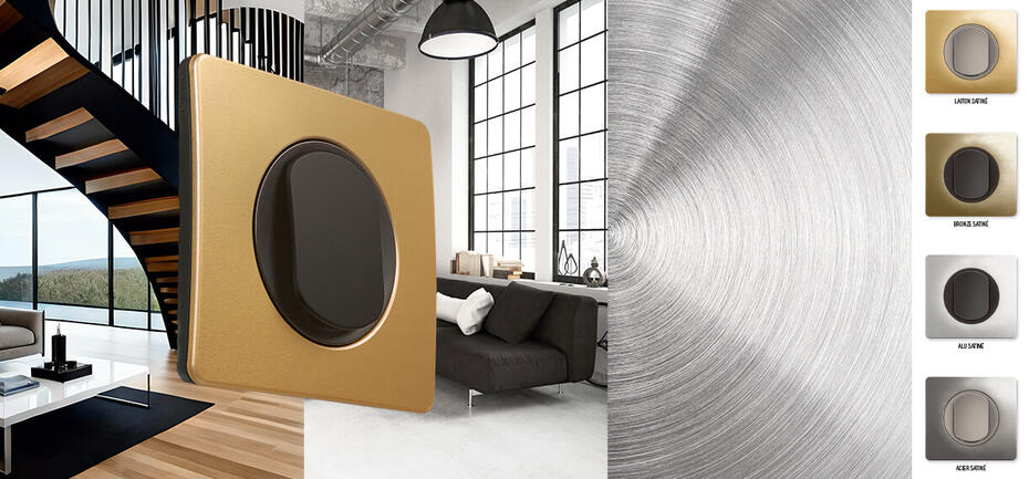 Différente finitions Métal Céliane 2024